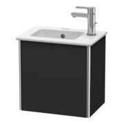Duravit Meuble sous-lavabo XSquare 41x28,9x40 cm, suspendu, D. droite, graphite mat