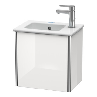 Duravit Meuble sous lavabo XSquare 41x28,9x40 cm, suspendu, Droit, brillant