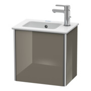 Duravit Meuble sous lavabo XSquare 41x28,9x40 cm, suspendu, Droit, brillant-2