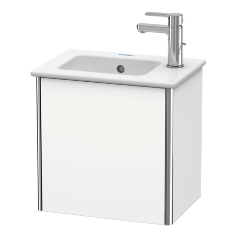 Duravit Meuble sous-lavabo XSquare 41x28,9x40 cm, suspendu, p. droite, blanc mat