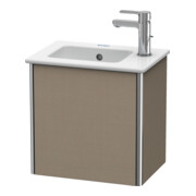 Duravit Meuble sous lavabo XSquare 41x28,9x40 cm, suspendu, porte gauche, lin-2
