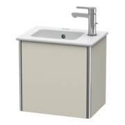 Duravit Meuble sous lavabo XSquare 41x28,9x40 cm, suspendu, T. gauche, tau mat