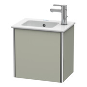 Duravit Meuble sous lavabo XSquare 41x28,9x40 cm, suspendu, T. gauche, Tau mat satiné-2