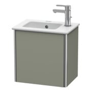 Duravit Meuble sous lavabo XSquare 41x28,9x40 cm, wd, T droite, gris pierre mat s-matt-2