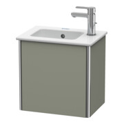 Duravit Meuble sous-lavabo XSquare 41x28,9x40 cm, wd, T g, gris pierre mat s-mat-2