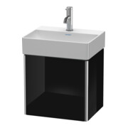 Duravit Meuble sous lavabo XSquare 43,4x34x39,7 cm, suspendu, porte droite, blanc brillant-5