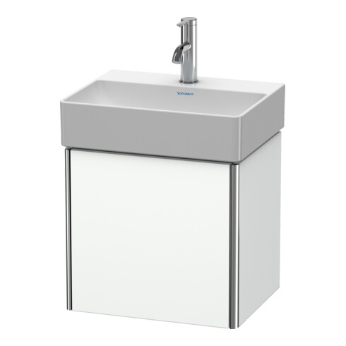 Duravit Meuble sous-lavabo XSquare 43,4x34x39,7 cm, suspendu, porte droite, blanc mat