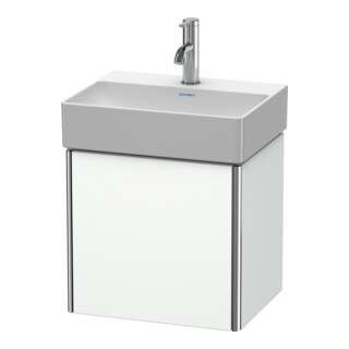 Duravit Meuble sous lavabo XSquare 43,4x34x39,7 cm, suspendu, porte droite, blanc mat