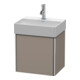 Duravit Meuble sous-lavabo XSquare 43,4x34x39,7 cm, suspendu, porte gauche, bas mat