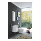 Duravit Meuble sous-lavabo XSquare 43,4x34x39,7 cm, suspendu, porte gauche, blanc brillant