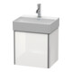 Duravit Meuble sous-lavabo XSquare 43,4x34x39,7 cm, suspendu, porte gauche, blanc brillant-2
