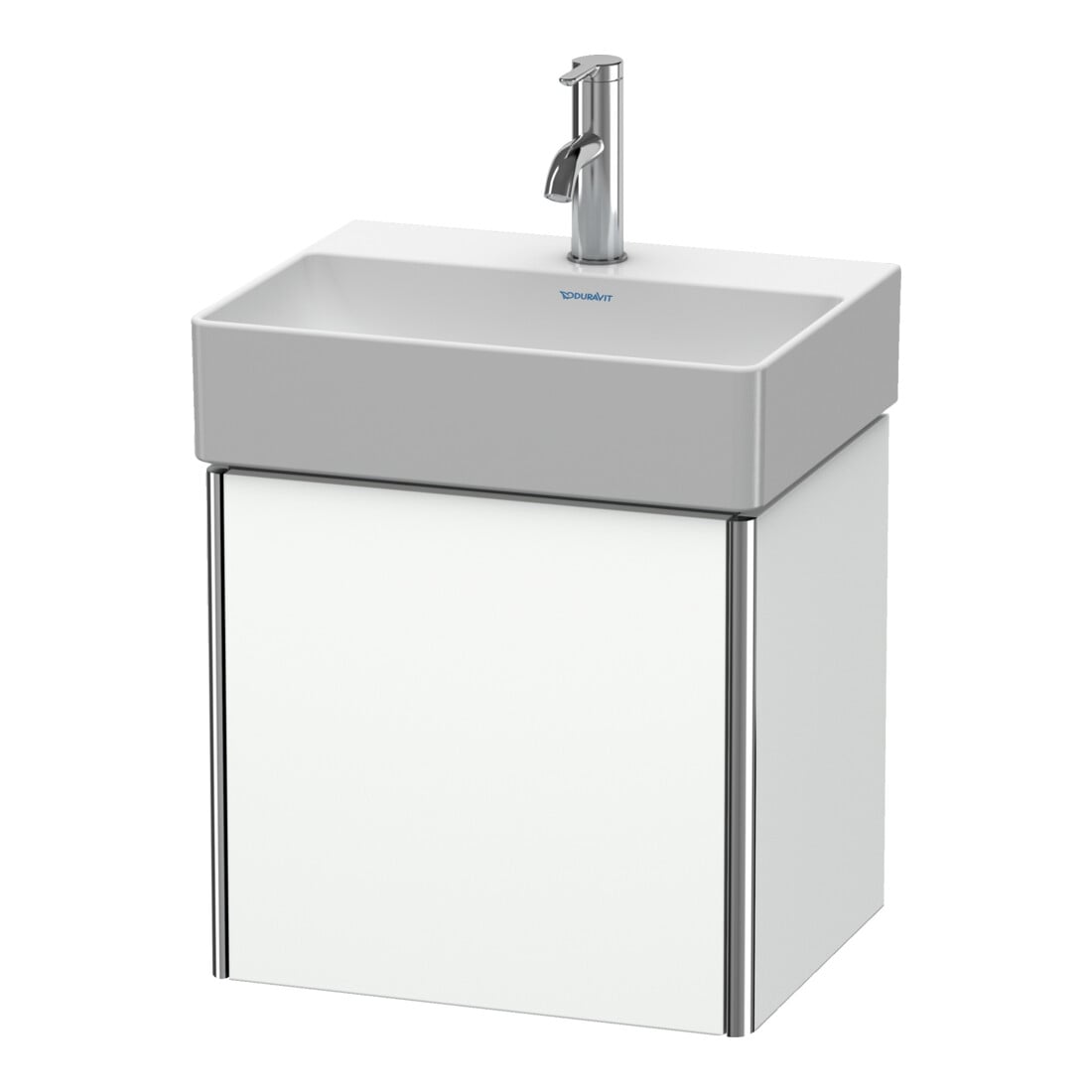 Duravit Meuble sous-lavabo XSquare 43,4x34x39,7 cm, suspendu, porte gauche, blanc mat