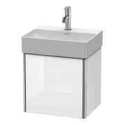 Duravit Meuble sous-lavabo XSquare 43,4x34x39,7 cm, suspendu, porte gauche, blanc mat-2