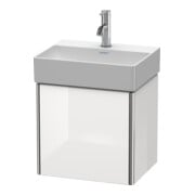 Duravit Meuble sous-lavabo XSquare 43,4x34x39,7 cm, wd, porte droite, flanc, laqué brillant-1