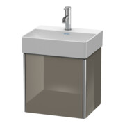 Duravit Meuble sous-lavabo XSquare 43,4x34x39,7 cm, wd, porte droite, flanc, laqué brillant-2