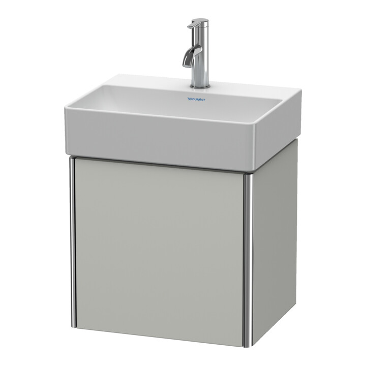 Duravit Meuble sous-lavabo XSquare 43,4x34x39,7 cm, wd, porte droite, gris béton