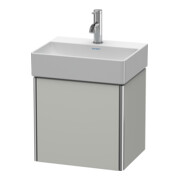 Duravit Meuble sous-lavabo XSquare 43,4x34x39,7 cm, wd, porte droite, gris béton-5
