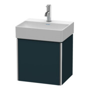 Duravit Meuble sous-lavabo XSquare 43,4x34x39,7 cm, wd, porte g, bleu mat s-matt-2