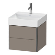 Duravit Meuble sous-lavabo XSquare 48,4x46x39,7 cm, 2 tiroirs, suspendu, basique-2