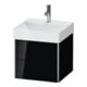 Duravit Meuble sous-lavabo XSquare 48,4x46x39,7 cm, 2 tiroirs, suspendu, blanc brillant-2