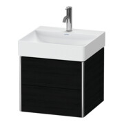 Duravit Meuble sous-lavabo XSquare 48,4x46x39,7 cm, 2 tiroirs, suspendu, blanc œuf-1