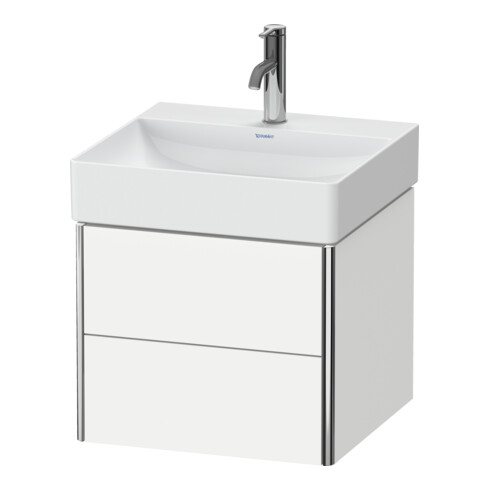 Duravit Meuble sous-lavabo XSquare 48,4x46x39,7 cm, 2 tiroirs, suspendu, lin