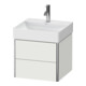 Duravit Meuble sous-lavabo XSquare 48,4x46x39,7 cm, 2 tiroirs, wd, No we. s-mat-2