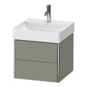 Duravit Meuble sous-lavabo XSquare 48,4x46x39,7 cm, 2 tiroirs, wd, st-g s-mat-1