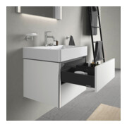 Duravit Meuble sous lavabo XSquare 58,4x46 cm, blanc mat, 2 tiroirs, suspendu-2
