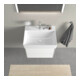 Duravit Meuble sous lavabo XSquare 58,4x46 cm, blanc mat, 2 tiroirs, suspendu