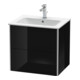 Duravit Meuble sous lavabo XSquare 61x47,8 cm, blanc brillant, 2 tiroirs, suspendu-5