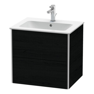 Duravit Meuble sous-lavabo XSquare 61x47,8 cm, blanc œuf, 2 tiroirs, suspendu