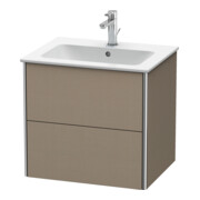 Duravit Meuble sous-lavabo XSquare 61x47,8 cm, lisse, 2 tiroirs, suspendu-2