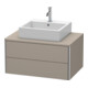 Duravit Meuble sous-lavabo XSquare 80x54,8 cm, blanc mat, 2 tiroirs, suspendu-1