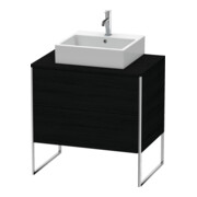 Duravit Meuble sous-lavabo XSquare 80x54,8 cm, blanc œuf, 2 tiroirs, suspendu