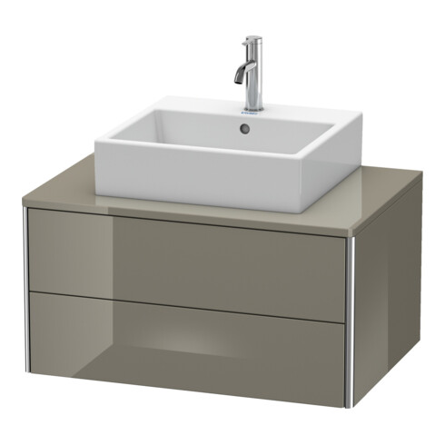Duravit Meuble sous-lavabo XSquare 80x54,8 cm, pour G, 2 tiroirs, suspendu mural