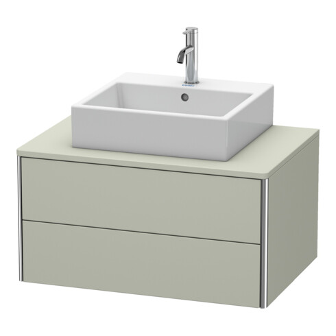 Duravit Meuble sous-lavabo XSquare 80x54,8 cm, T m, f Kons., 2 tiroirs, suspendu