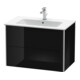 Duravit Meuble sous-lavabo XSquare 81x47,8 cm, blanc brillant, 2 tiroirs, suspendu