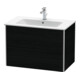 Duravit Meuble sous lavabo XSquare 81x47,8 cm, blanc œuf, 2 tiroirs, suspendu-1