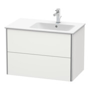 Duravit Meuble sous lavabo XSquare 81x47,8x56 cm, 2 tiroirs, blanc mat-2