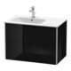 Duravit Meuble sous-lavabo XSquare 81x47,8x56 cm, 2 tiroirs, G, suspendu, blanc brillant-5