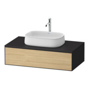 Duravit Meuble sous-lavabo Zencha 100x55 cm, 1 AZ, E nat/grap m, s. sys k