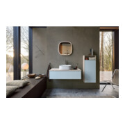 Duravit Meuble sous lavabo Zencha 100x55 cm, 1 tiroir, gris taupe, système d'installation k-4