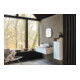 Duravit Meuble sous lavabo Zencha 100x55 cm, 1 tiroir, gris taupe, système d'installation k