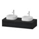 Duravit Meuble sous lavabo Zencha 130x55 cm, B bs, E noir/gris m, k Système d'encastrement-1