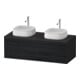 Duravit Meuble sous-lavabo Zencha 130x55 cm, B bs, E noir/gris m, syt intègre-1
