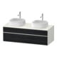 Duravit Meuble sous lavabo Zencha 130x55 cm, B bs, E sw/we m, k Einr-Sys-1