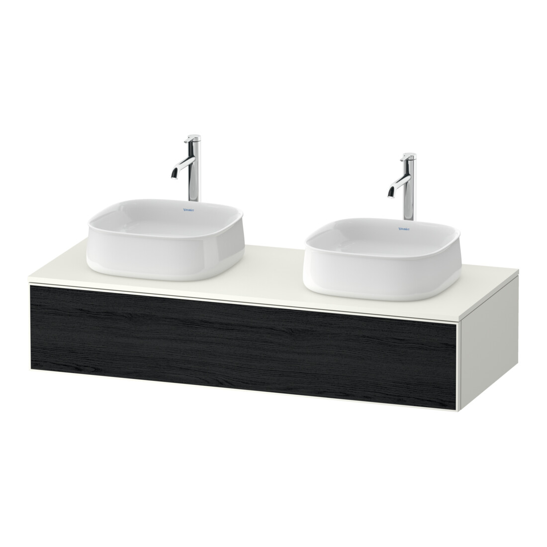 Duravit Meuble sous-lavabo Zencha 130x55 cm, B bs, E sw/we m, k Einr-Sys