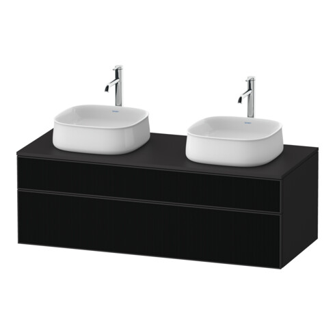 Duravit Meuble sous-lavabo Zencha 130x55 cm, B bs, G s Lin/gr m, k Einr-Sys