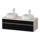 Duravit Meuble sous lavabo Zencha 130x55 cm, B bs, G s Lini/t m, k Einr-Sys-1